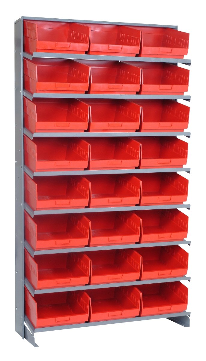 QPRS - 209 - Gravity Shelf Bin Organizers - Industrial 4 Less