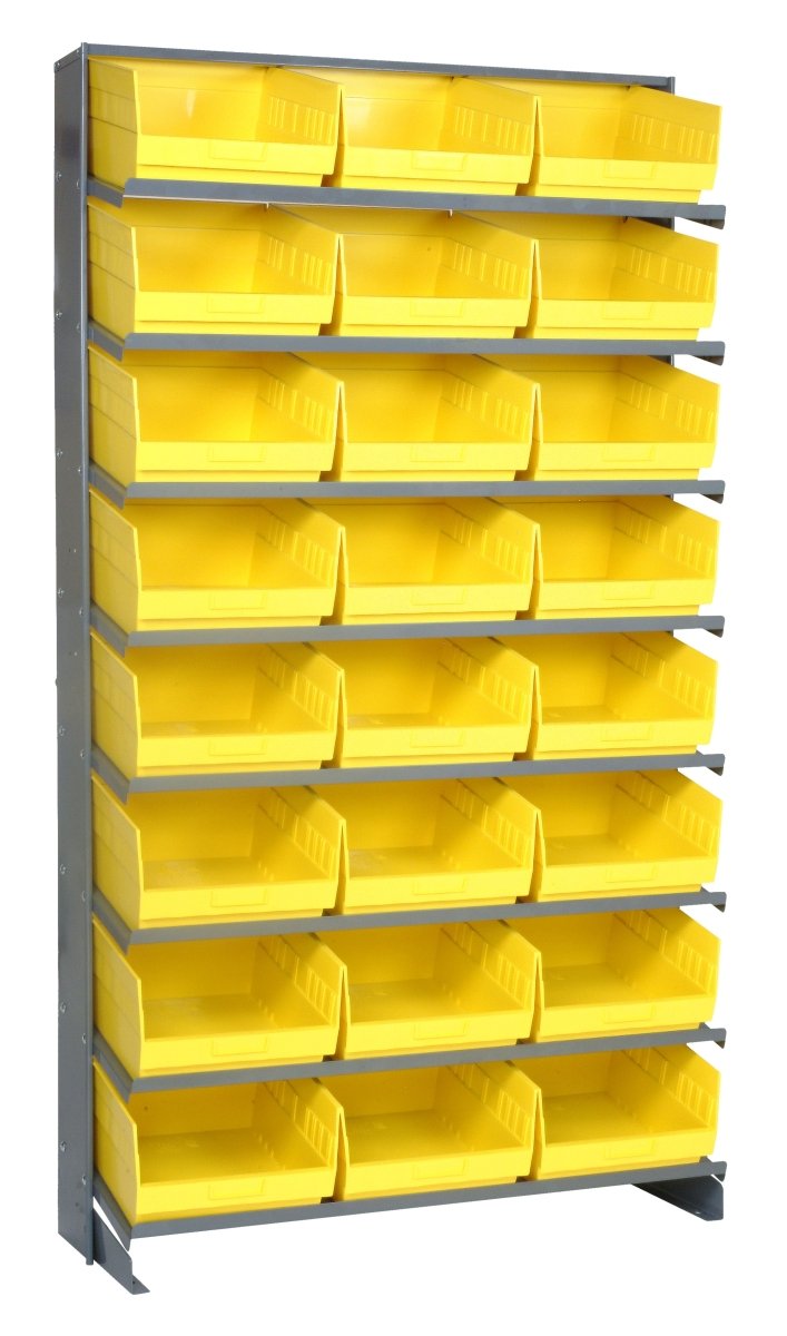 QPRS - 209 - Gravity Shelf Bin Organizers - Industrial 4 Less