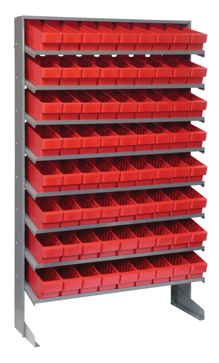 QPRS - 501 - Gravity Shelf Bin Organizers - Industrial 4 Less