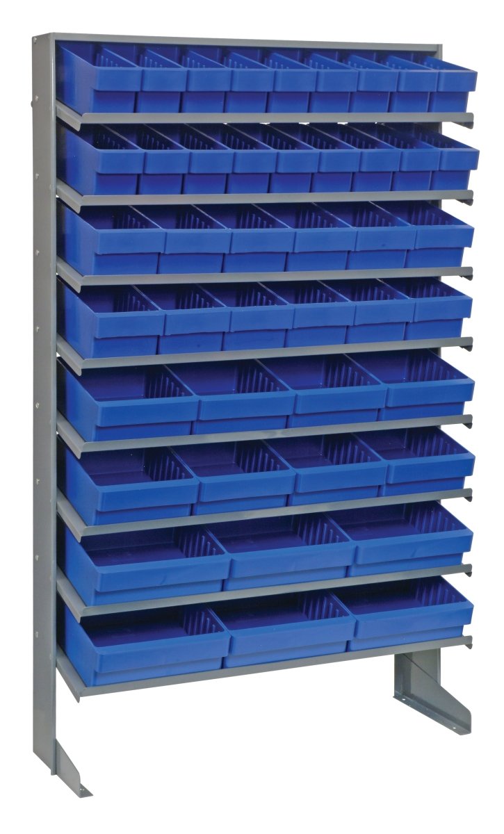 QPRS - 5678 - Gravity Shelf Bin Organizers - Industrial 4 Less