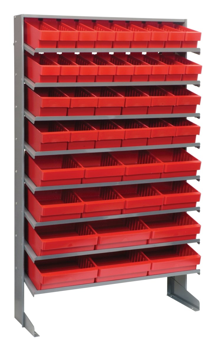 QPRS - 5678 - Gravity Shelf Bin Organizers - Industrial 4 Less