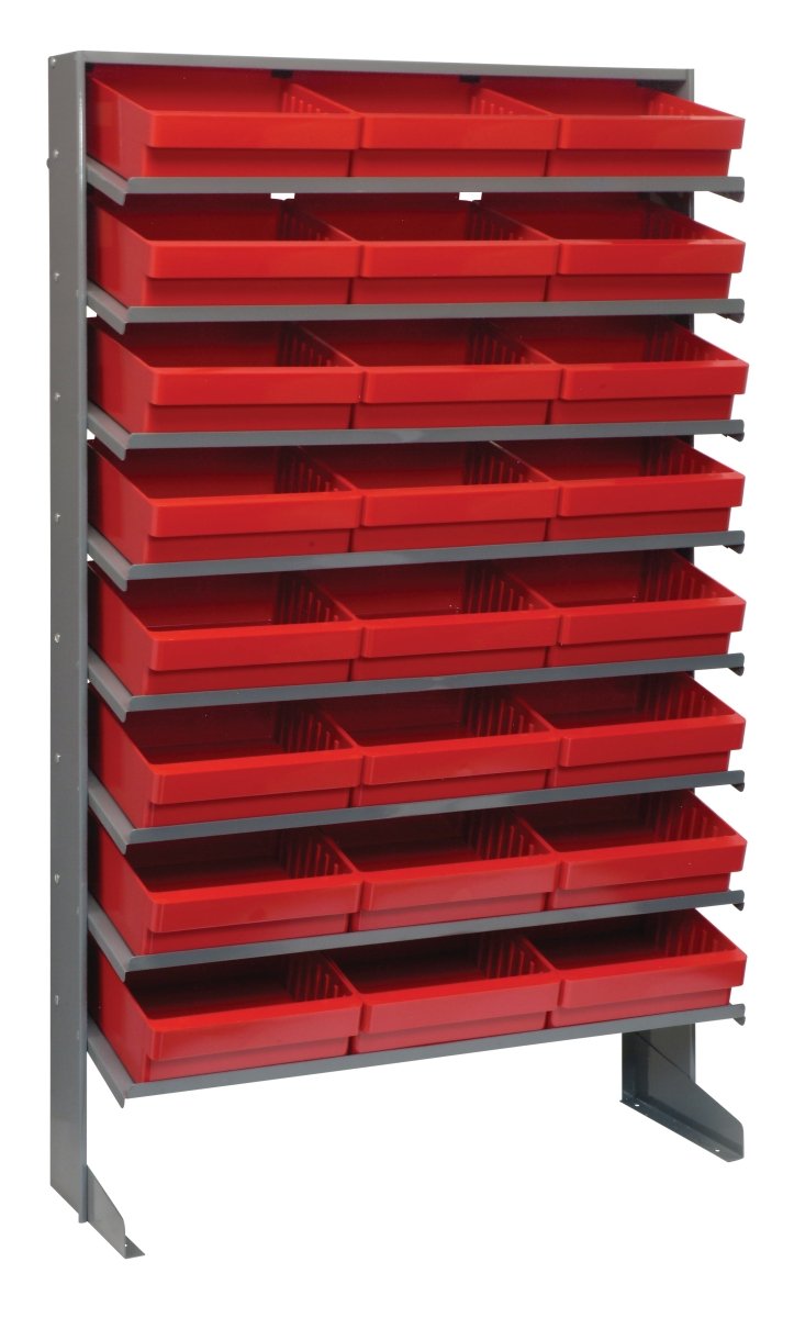 QPRS - 801 - Gravity Shelf Bin Organizers - Industrial 4 Less