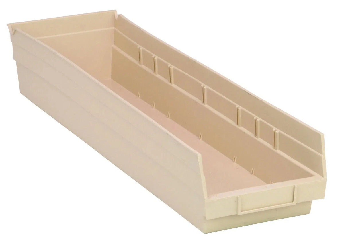 QSB106 | Carton of 8 - Plastic Shelf Bins > 4" High Shelf Bins - Industrial 4 Less