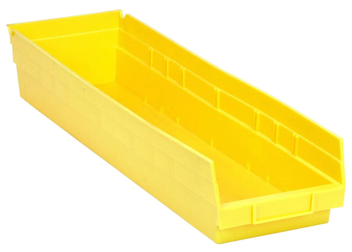 QSB106 | Carton of 8 - Plastic Shelf Bins > 4" High Shelf Bins - Industrial 4 Less