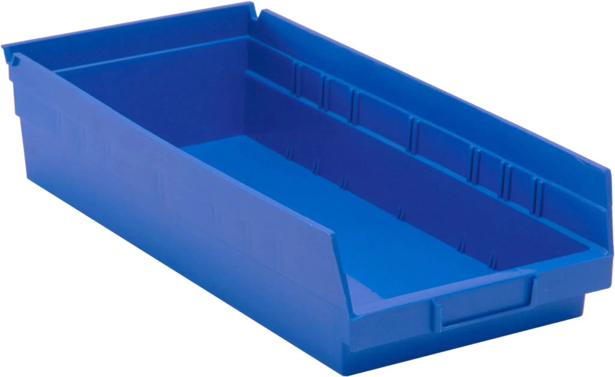 QSB108 | Carton of 10 - Plastic Shelf Bins > 4" High Shelf Bins - Industrial 4 Less