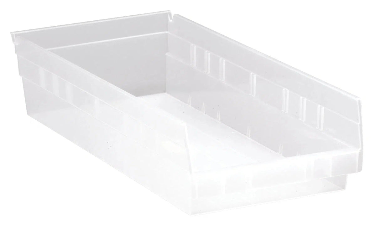 QSB108 | Carton of 10 - Plastic Shelf Bins > 4" High Shelf Bins - Industrial 4 Less