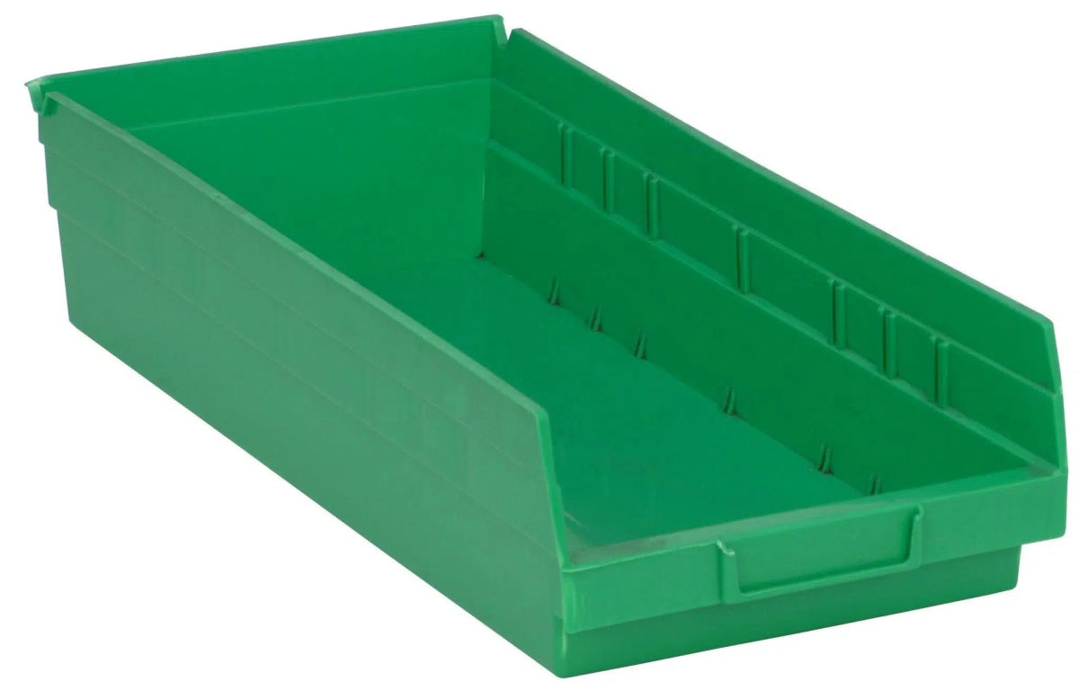 QSB108 | Carton of 10 - Plastic Shelf Bins > 4" High Shelf Bins - Industrial 4 Less