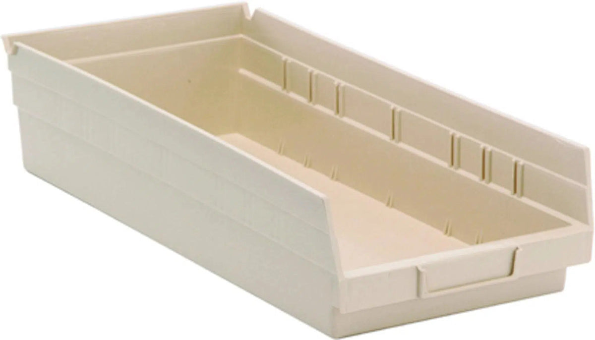 QSB108 | Carton of 10 - Plastic Shelf Bins > 4" High Shelf Bins - Industrial 4 Less