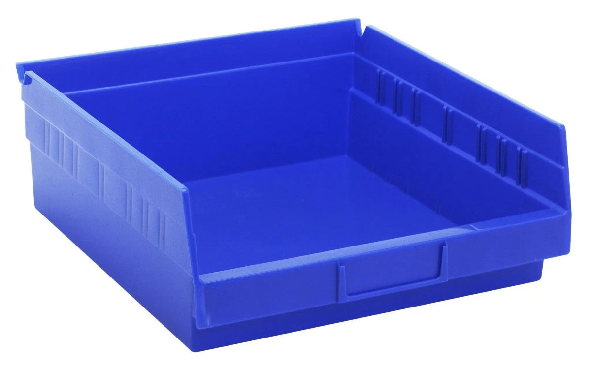 QSB109 | Carton of 8 - Plastic Shelf Bins > 4" High Shelf Bins - Industrial 4 Less