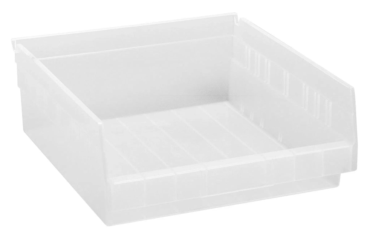 QSB109 | Carton of 8 - Plastic Shelf Bins > 4" High Shelf Bins - Industrial 4 Less