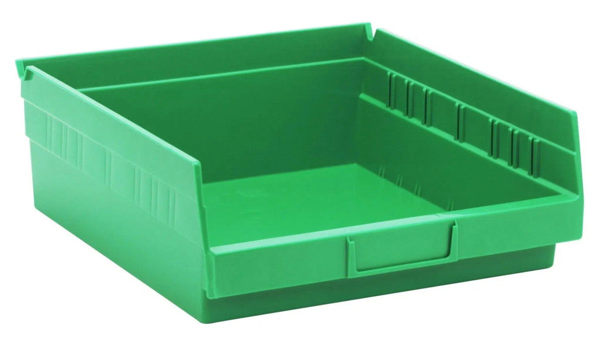 QSB109 | Carton of 8 - Plastic Shelf Bins > 4" High Shelf Bins - Industrial 4 Less