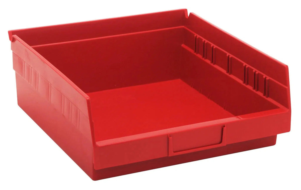 QSB109 | Carton of 8 - Plastic Shelf Bins > 4" High Shelf Bins - Industrial 4 Less