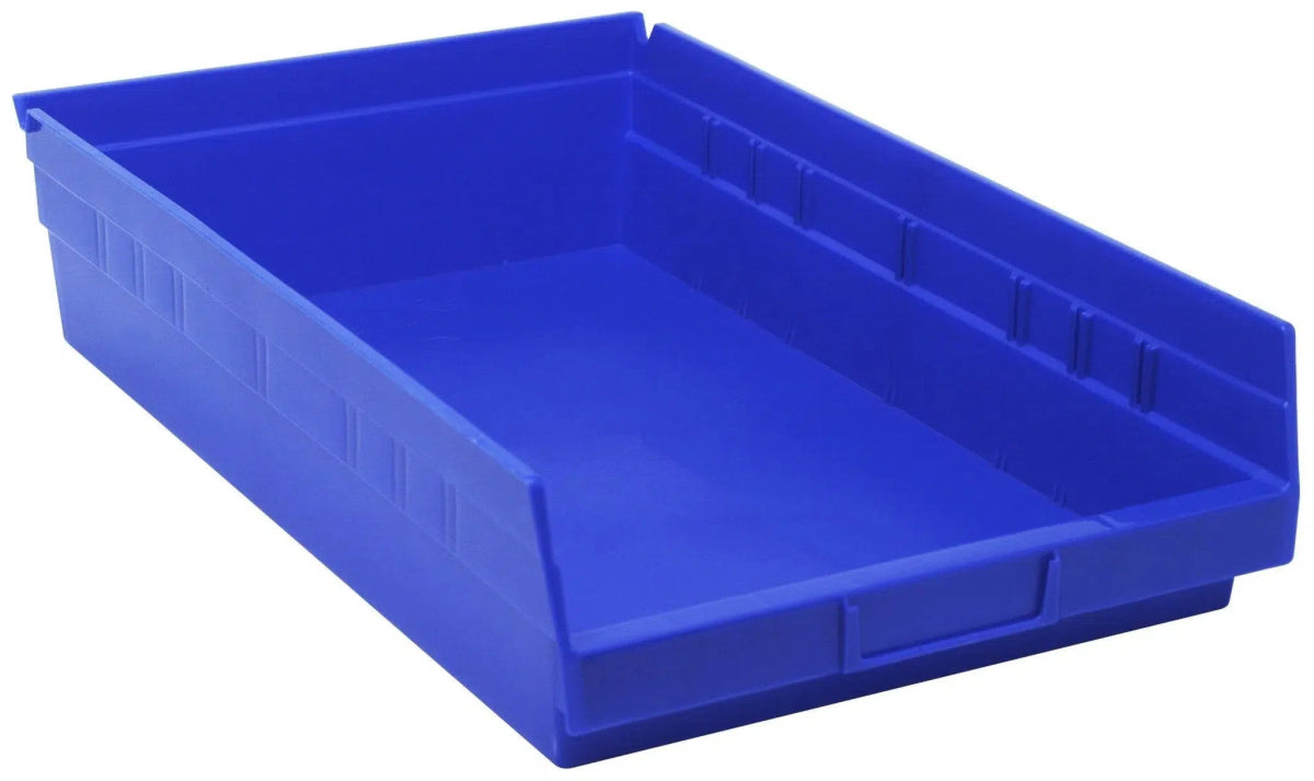 QSB110 | Carton of 8 - Plastic Shelf Bins > 4" High Shelf Bins - Industrial 4 Less