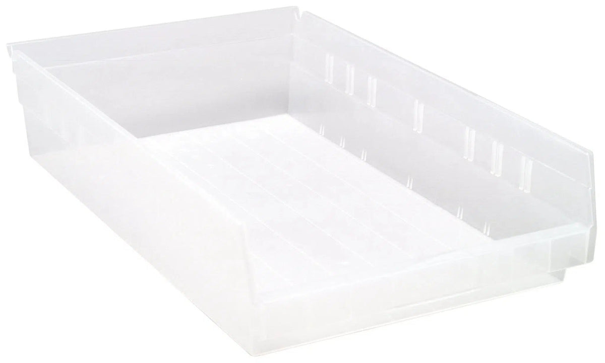 QSB110 | Carton of 8 - Plastic Shelf Bins > 4" High Shelf Bins - Industrial 4 Less