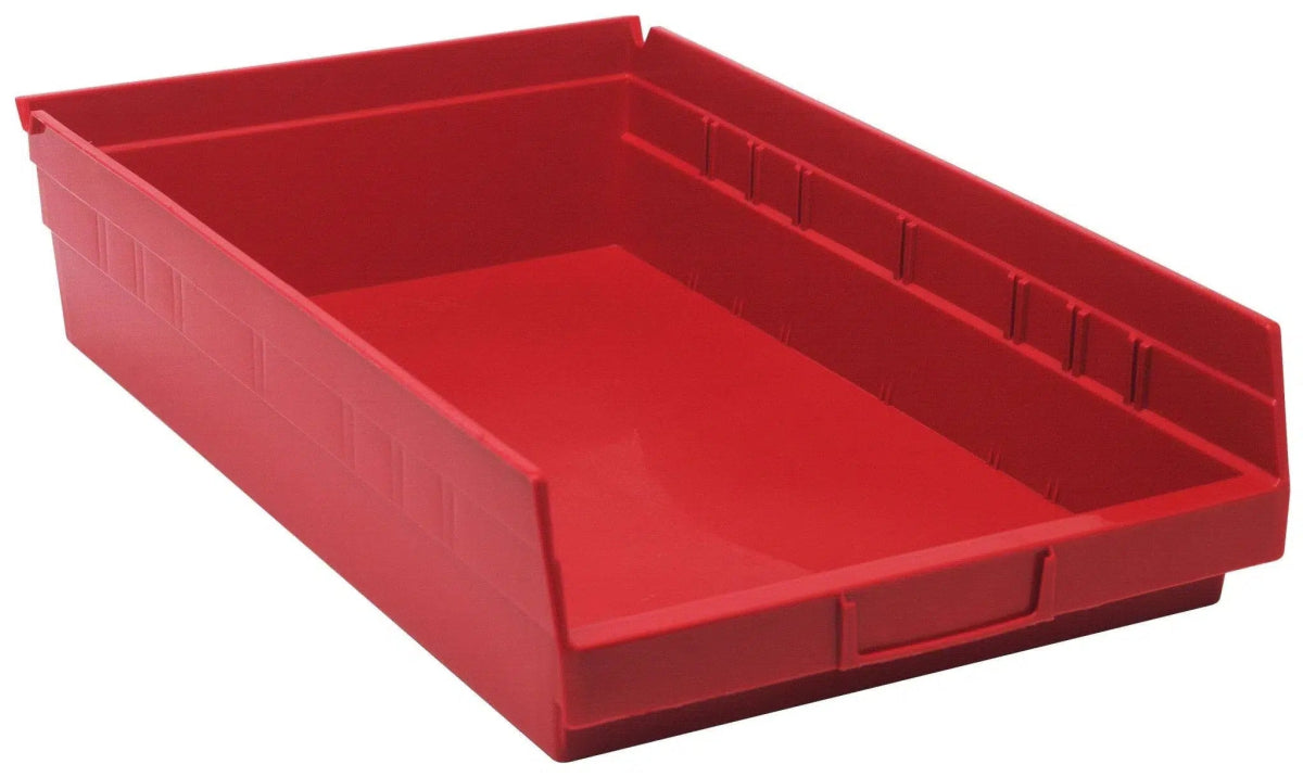 QSB110 | Carton of 8 - Plastic Shelf Bins > 4" High Shelf Bins - Industrial 4 Less