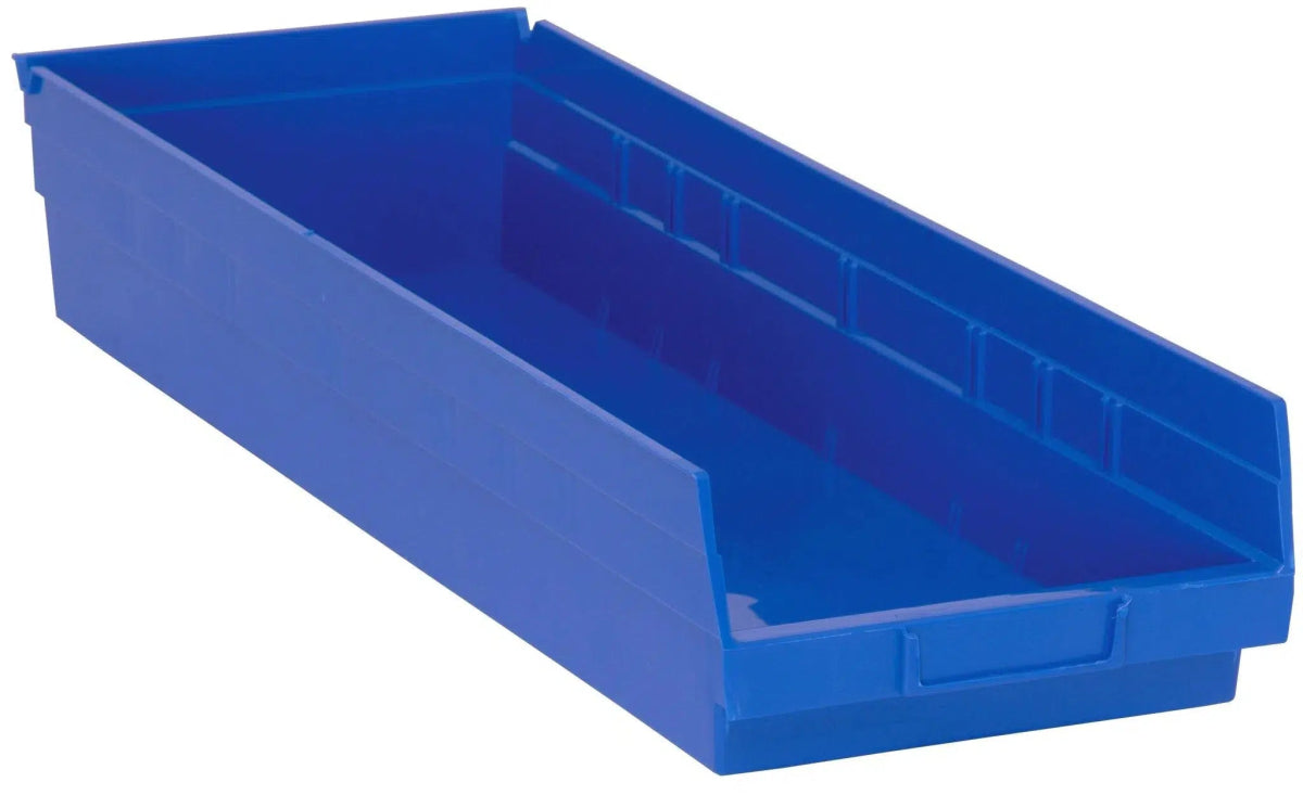 QSB114 | Carton of 6 - Plastic Shelf Bins > 4" High Shelf Bins - Industrial 4 Less