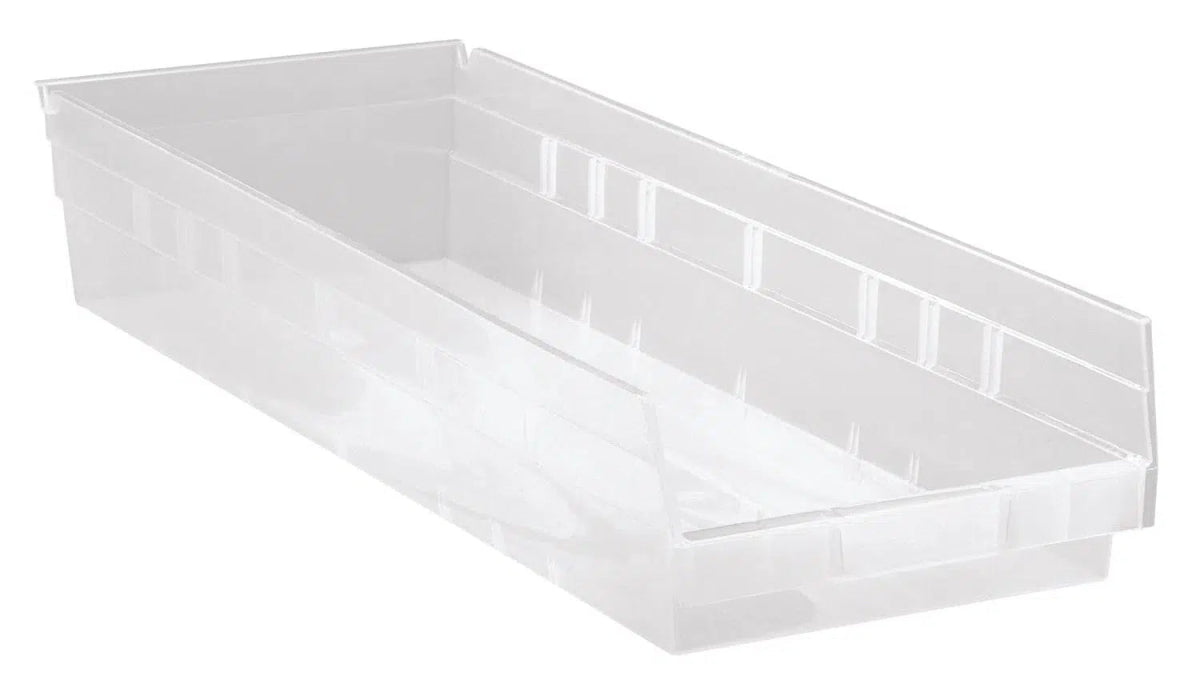 QSB114 | Carton of 6 - Plastic Shelf Bins > 4" High Shelf Bins - Industrial 4 Less