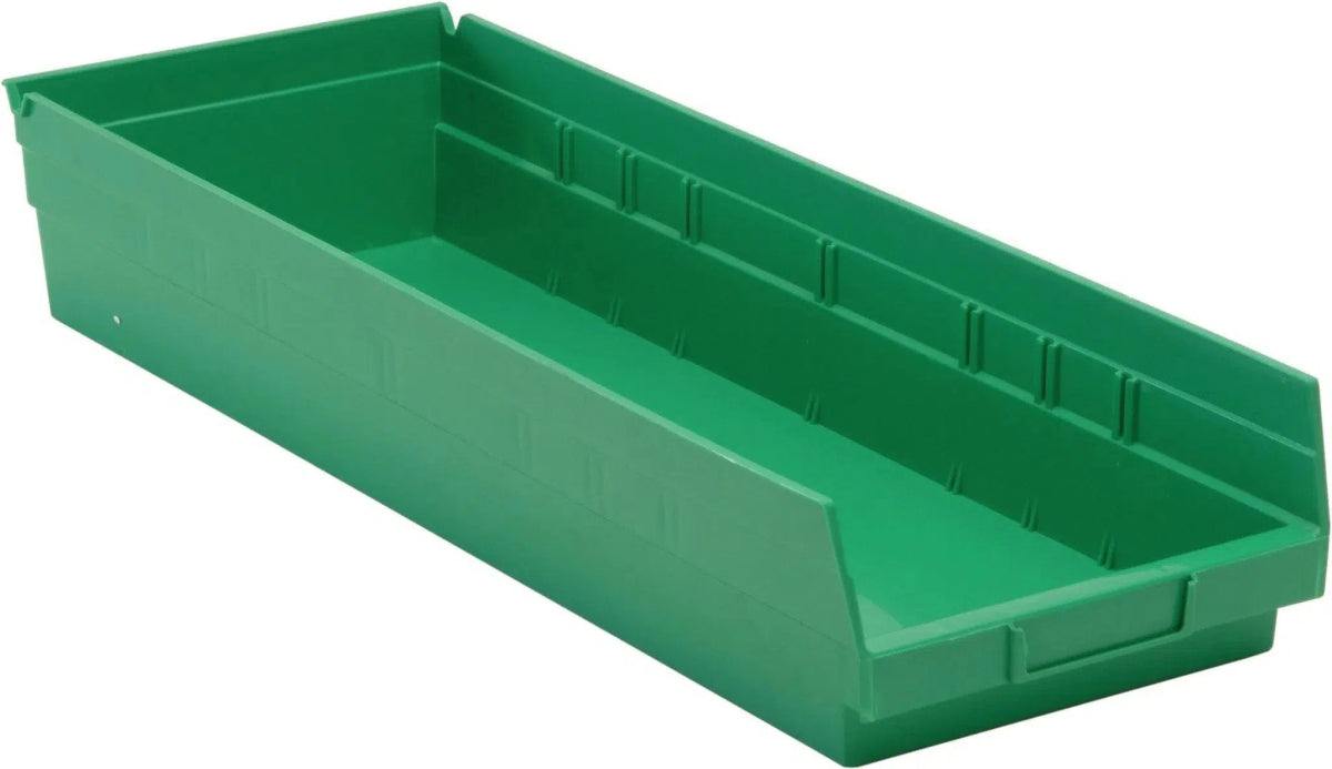 QSB114 | Carton of 6 - Plastic Shelf Bins > 4" High Shelf Bins - Industrial 4 Less