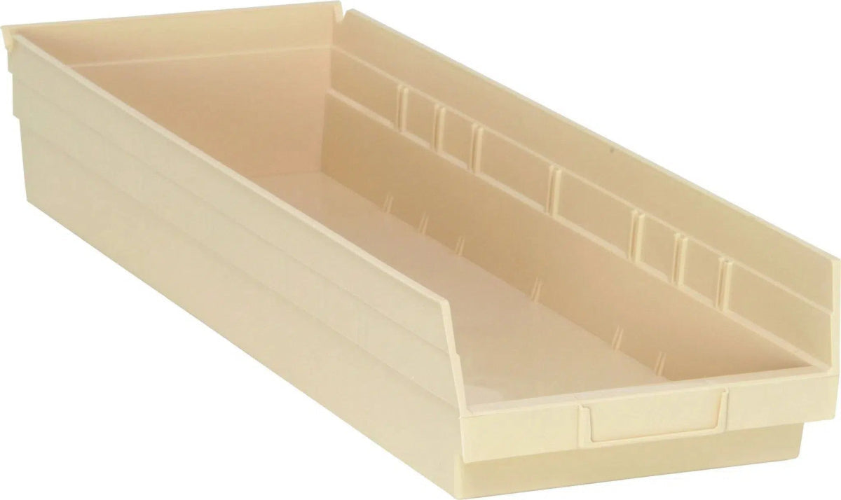 QSB114 | Carton of 6 - Plastic Shelf Bins > 4" High Shelf Bins - Industrial 4 Less