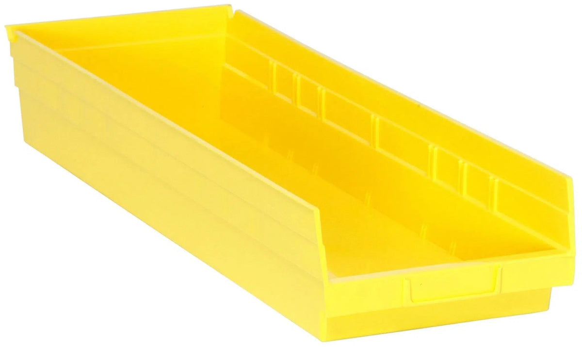 QSB114 | Carton of 6 - Plastic Shelf Bins > 4" High Shelf Bins - Industrial 4 Less