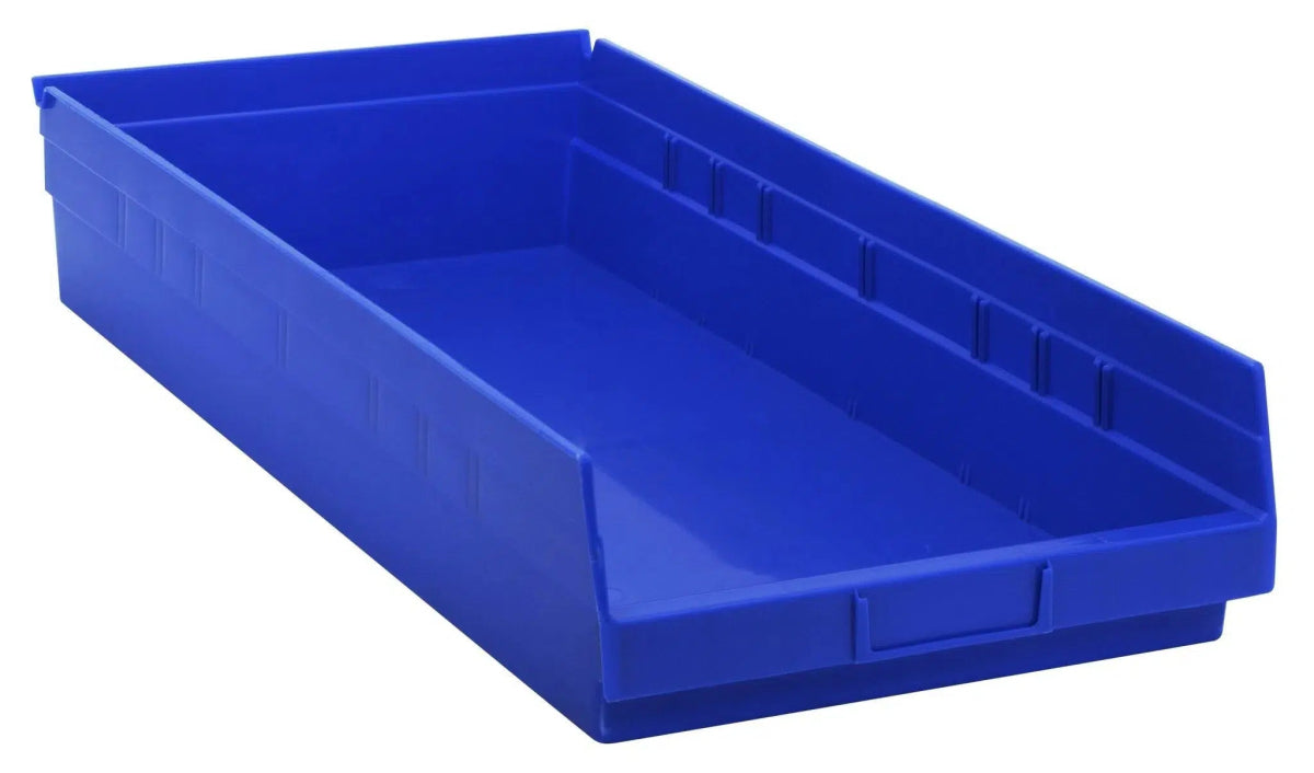 QSB116 | Carton of 6 - Plastic Shelf Bins > 4" High Shelf Bins - Industrial 4 Less