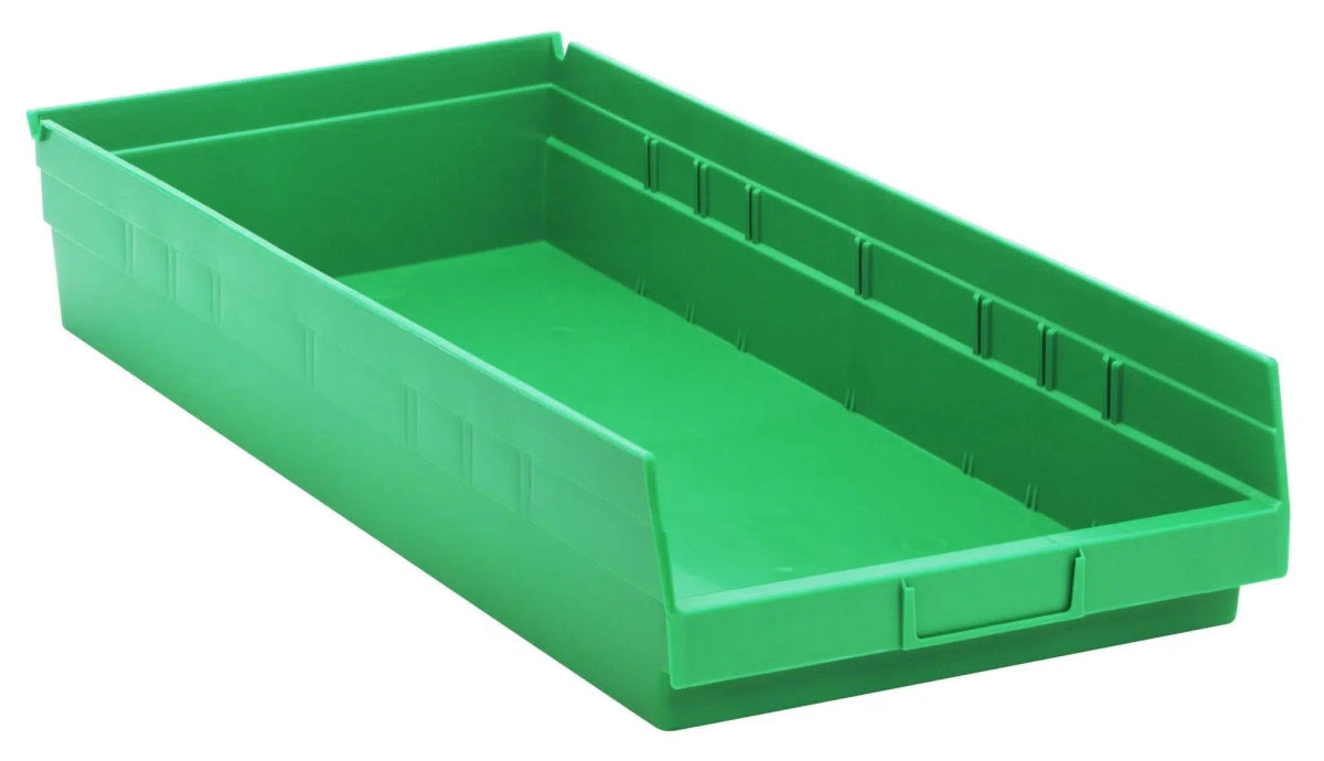 QSB116 | Carton of 6 - Plastic Shelf Bins > 4" High Shelf Bins - Industrial 4 Less