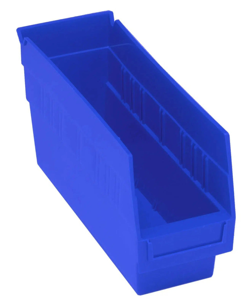 QSB201 | Carton of 36 - Plastic Shelf Bins > 6" High Shelf Bins - Industrial 4 Less