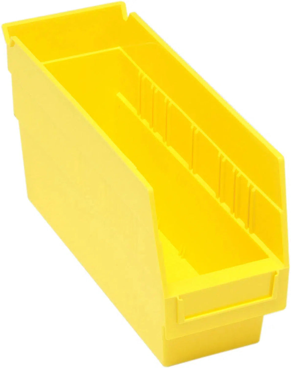 QSB201 | Carton of 36 - Plastic Shelf Bins > 6" High Shelf Bins - Industrial 4 Less