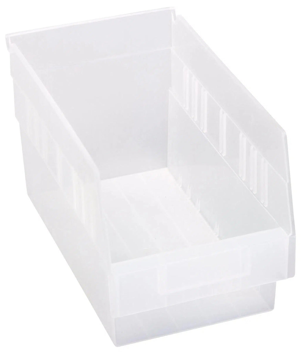 QSB202 | Carton of 30 - Plastic Shelf Bins > 6" High Shelf Bins - Industrial 4 Less