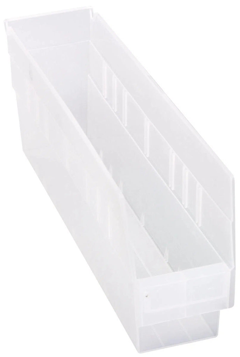 QSB203 | Carton of 20 - Plastic Shelf Bins > 6" High Shelf Bins - Industrial 4 Less