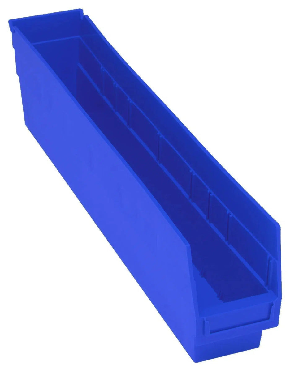 QSB205 | Carton of 16 - Plastic Shelf Bins > 6" High Shelf Bins - Industrial 4 Less