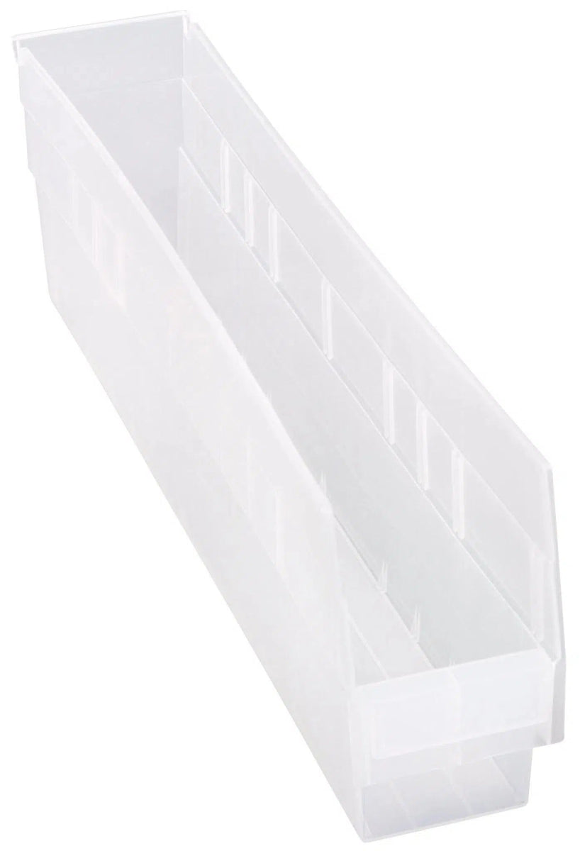 QSB205 | Carton of 16 - Plastic Shelf Bins > 6" High Shelf Bins - Industrial 4 Less