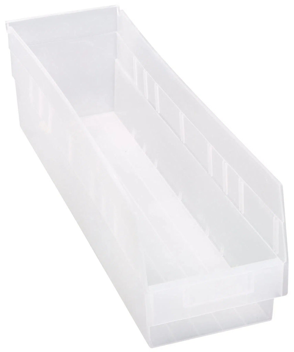 QSB206 | Carton of 8 - Plastic Shelf Bins > 6" High Shelf Bins - Industrial 4 Less