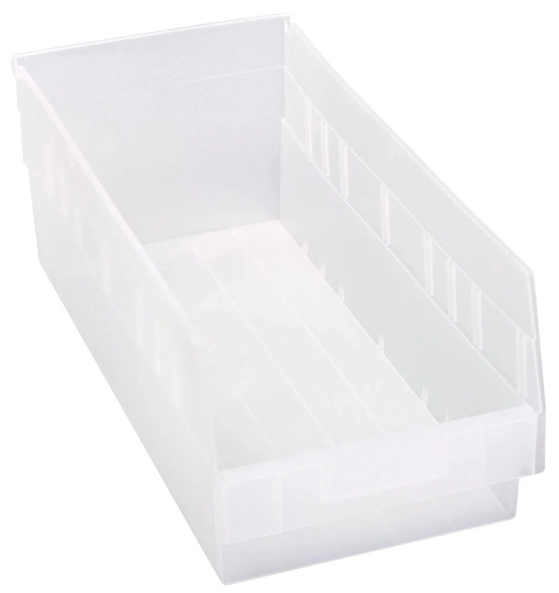 QSB208 | Carton of 10 - Plastic Shelf Bins > 6" High Shelf Bins - Industrial 4 Less