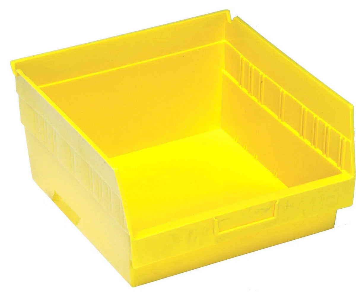 QSB209 | Carton of 8 - Plastic Shelf Bins > 6" High Shelf Bins - Industrial 4 Less