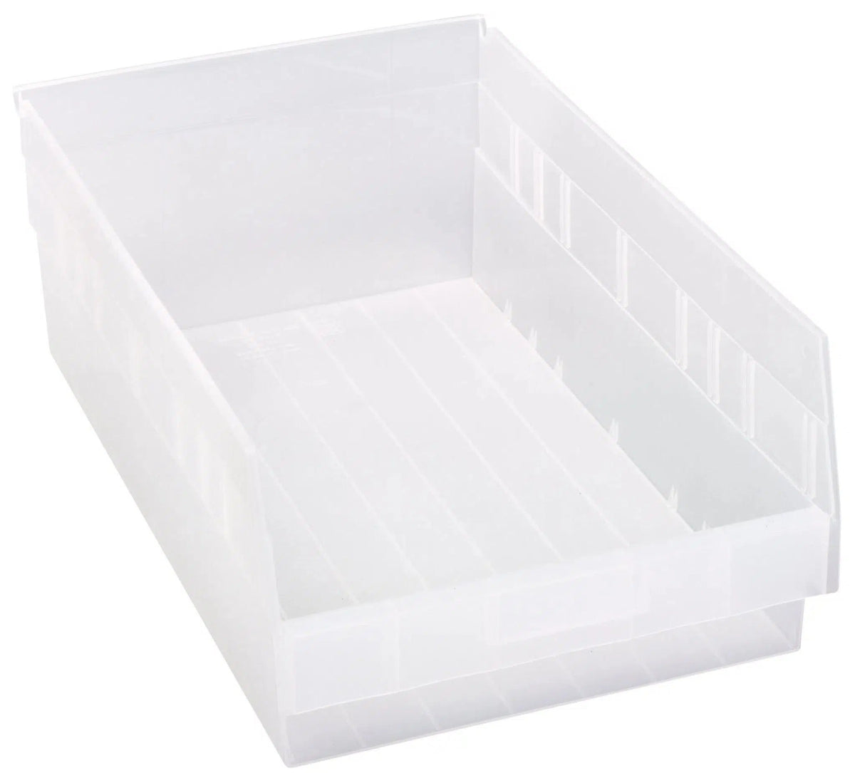 QSB210 | Carton of 8 - Plastic Shelf Bins > 6" High Shelf Bins - Industrial 4 Less