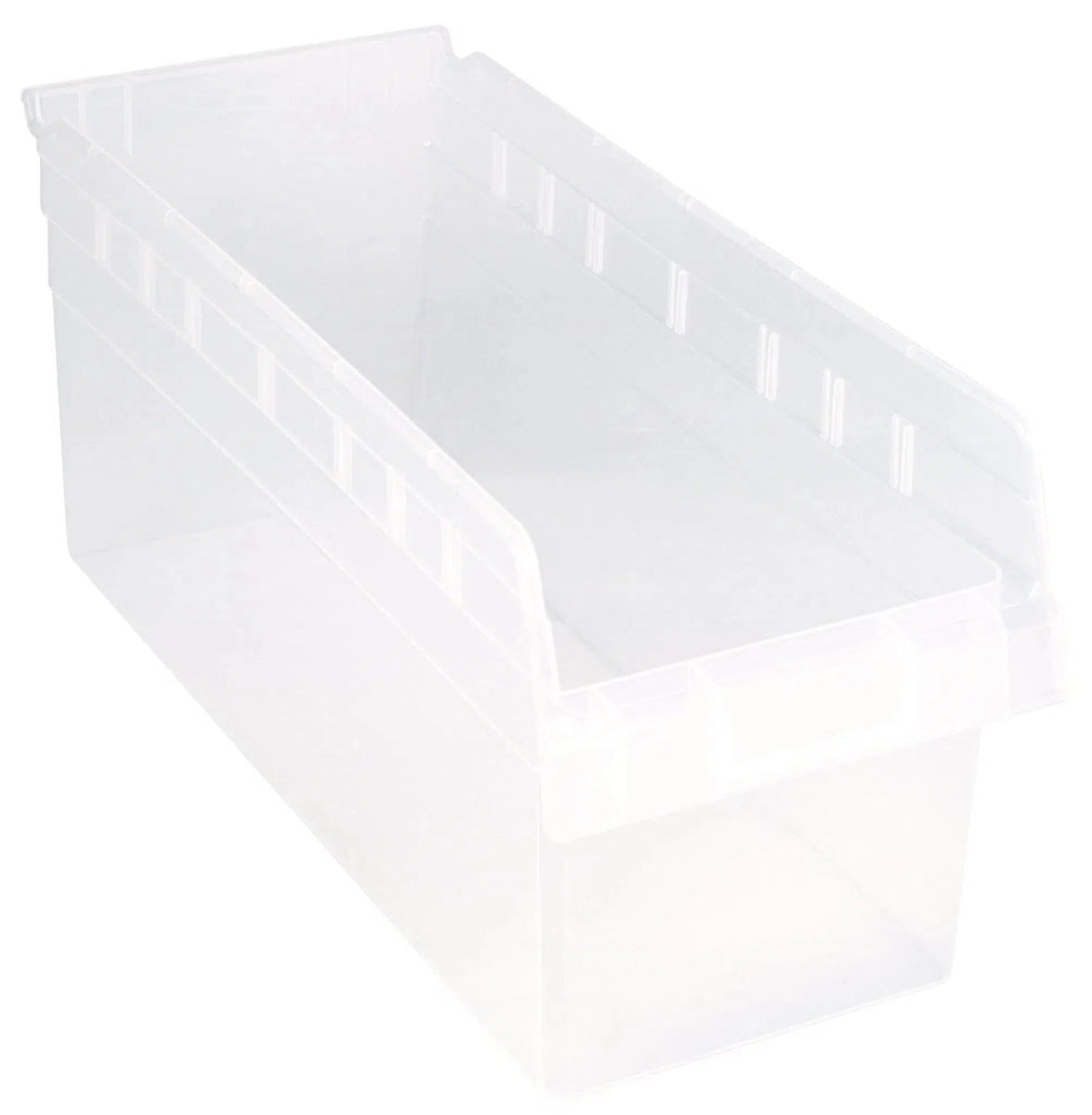 QSB808 | Carton of 10 - Plastic Shelf Bins > 8" High Shelf Bins - Industrial 4 Less