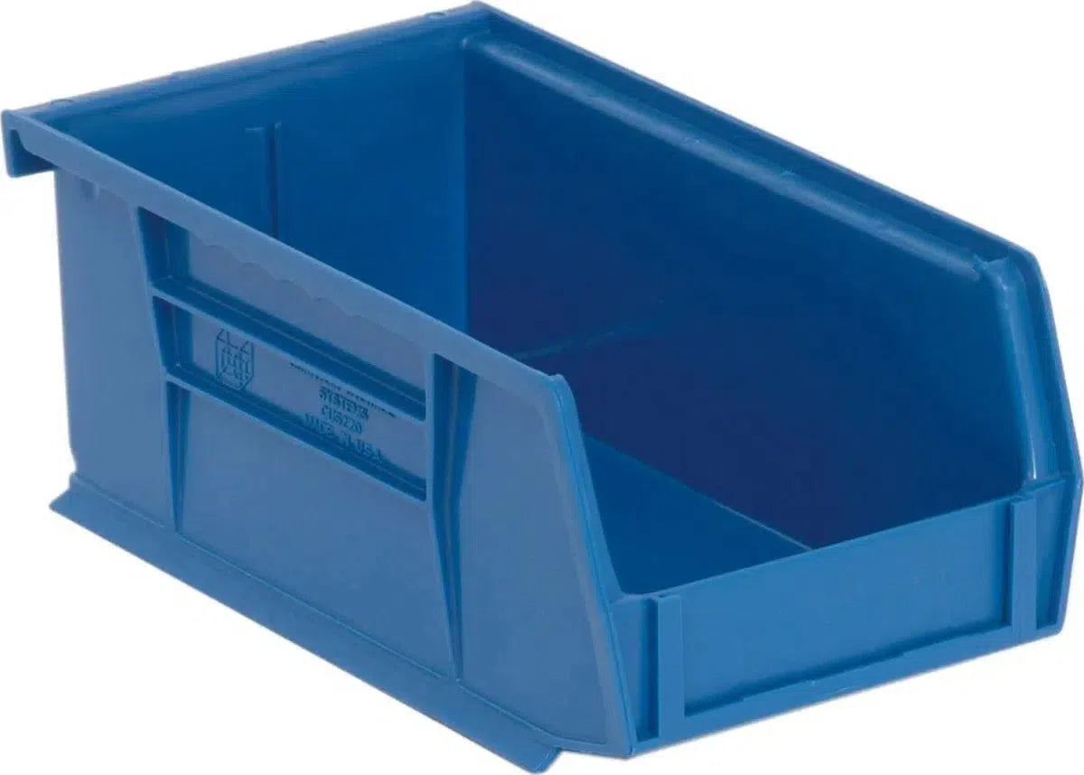 QUS210 | Carton of 24 - Industrial Storage Bins > Stackable Plastic Bins > Ultra Stack and Hang Bins - Industrial 4 Less