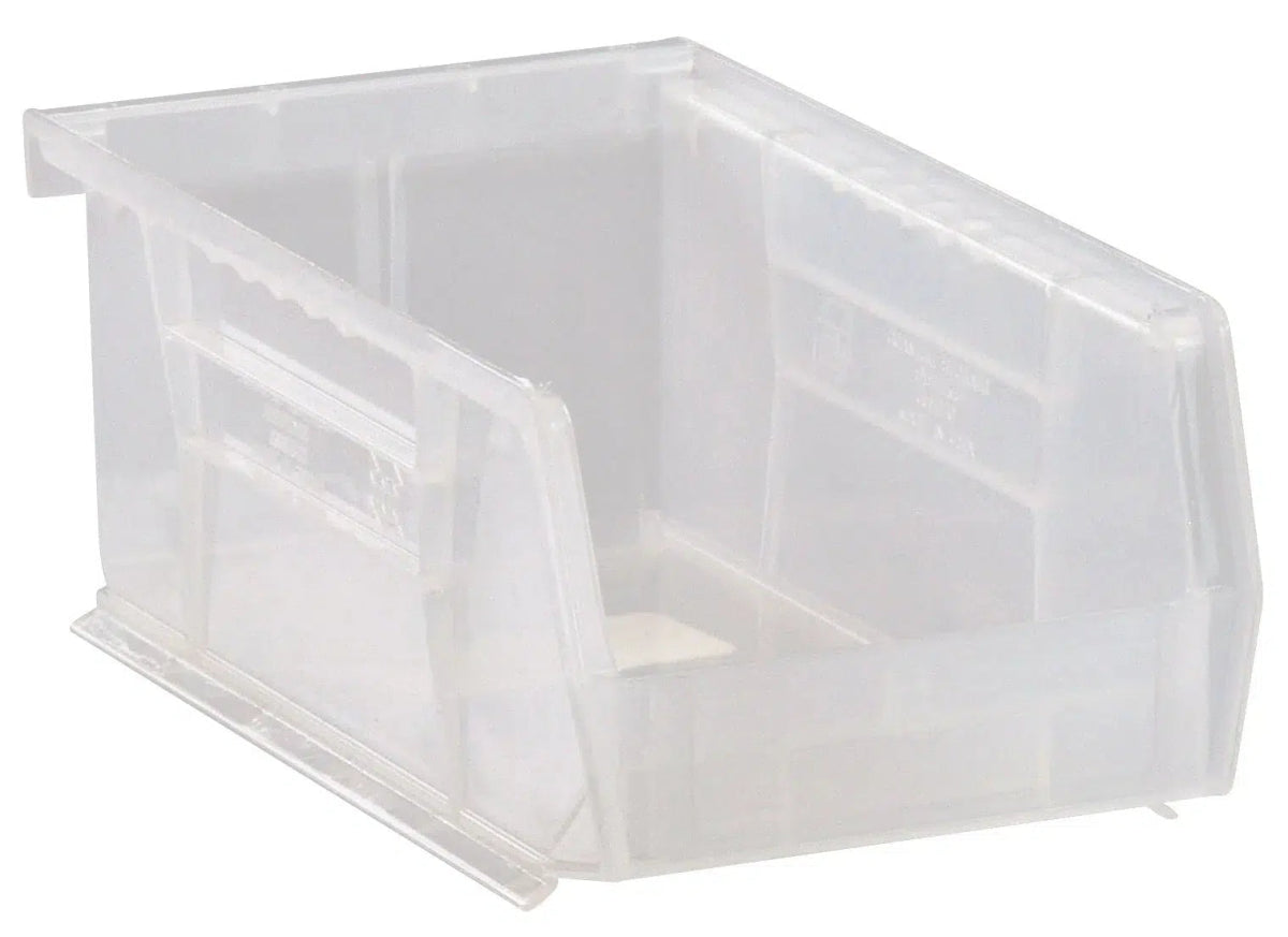 QUS220 | Carton of 24 - Industrial Storage Bins > Stackable Plastic Bins > Ultra Stack and Hang Bins - Industrial 4 Less