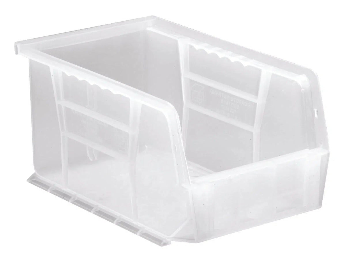 QUS221 | Carton of 12 - Industrial Storage Bins > Stackable Plastic Bins > Ultra Stack and Hang Bins - Industrial 4 Less