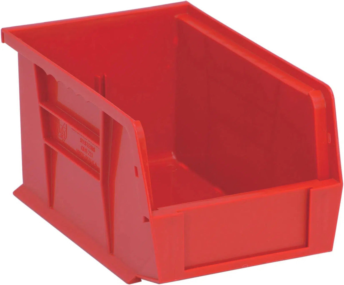 QUS221 | Carton of 12 - Industrial Storage Bins > Stackable Plastic Bins > Ultra Stack and Hang Bins - Industrial 4 Less