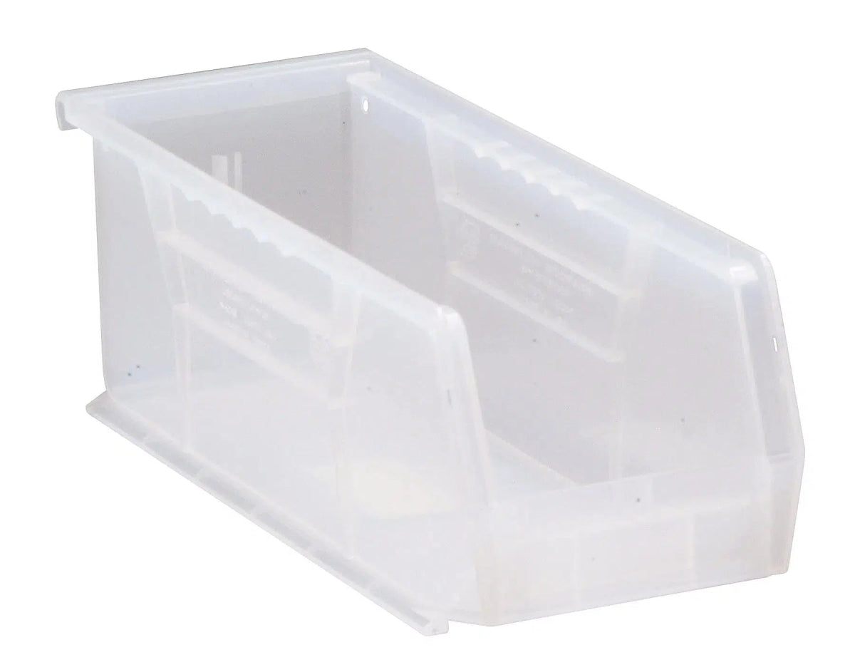 QUS224 | Carton of 12 - Industrial Storage Bins > Stackable Plastic Bins > Ultra Stack and Hang Bins - Industrial 4 Less