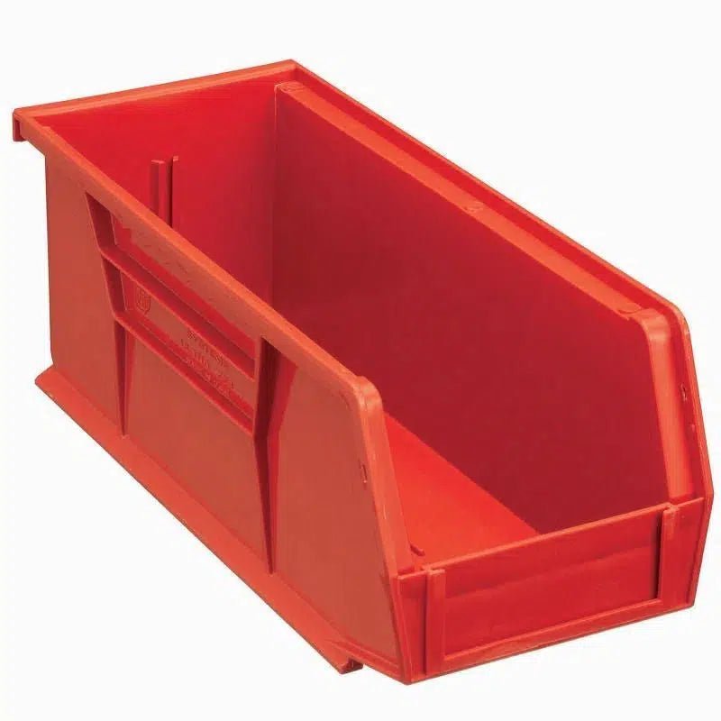 QUS224 | Carton of 12 - Industrial Storage Bins > Stackable Plastic Bins > Ultra Stack and Hang Bins - Industrial 4 Less