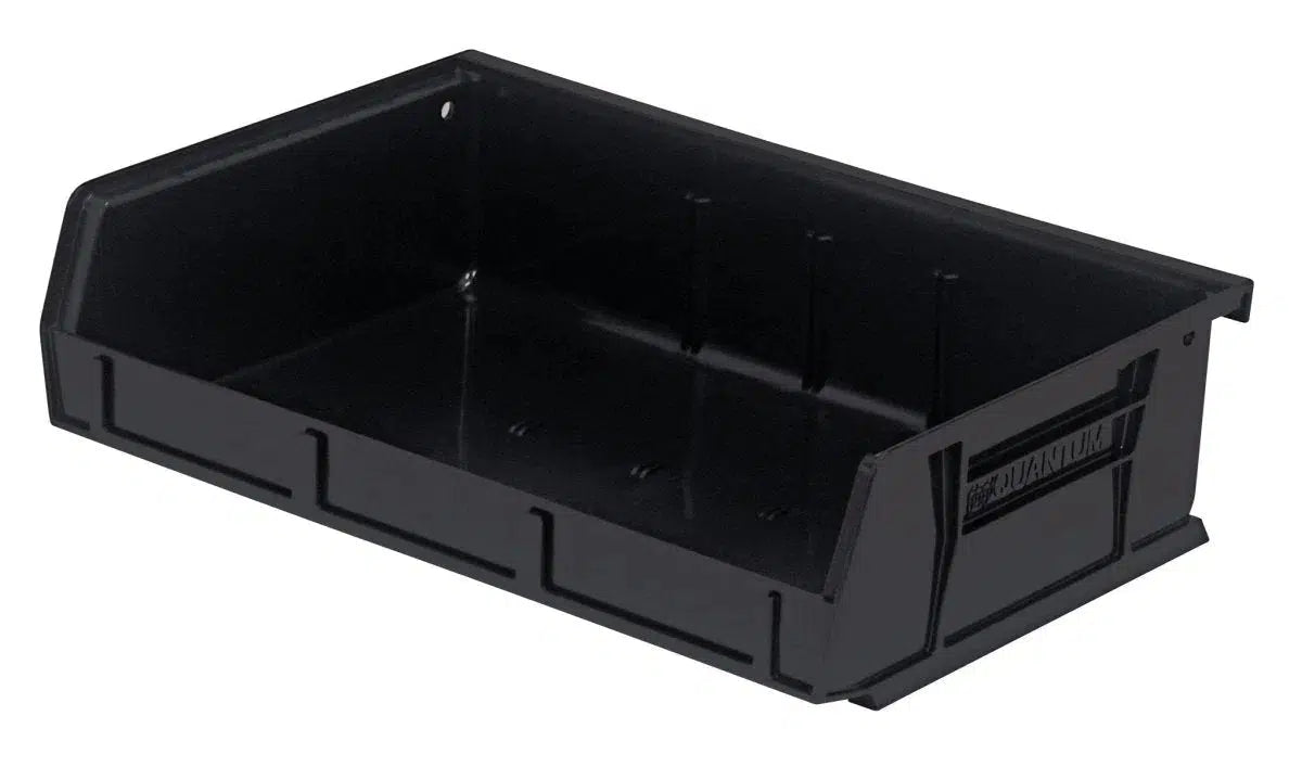 QUS232 | Carton of 8 - Industrial Storage Bins > Stackable Plastic Bins > Ultra Stack and Hang Bins - Industrial 4 Less