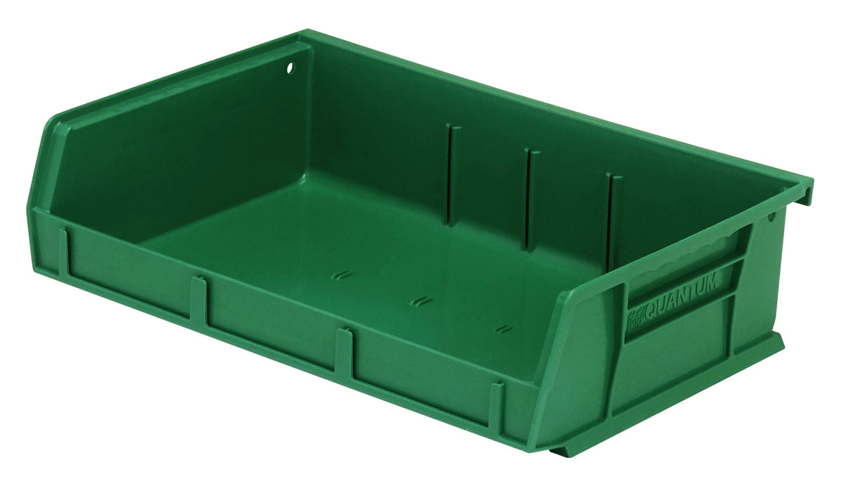 QUS236 | Carton of 8 - Industrial Storage Bins > Stackable Plastic Bins > Ultra Stack and Hang Bins - Industrial 4 Less