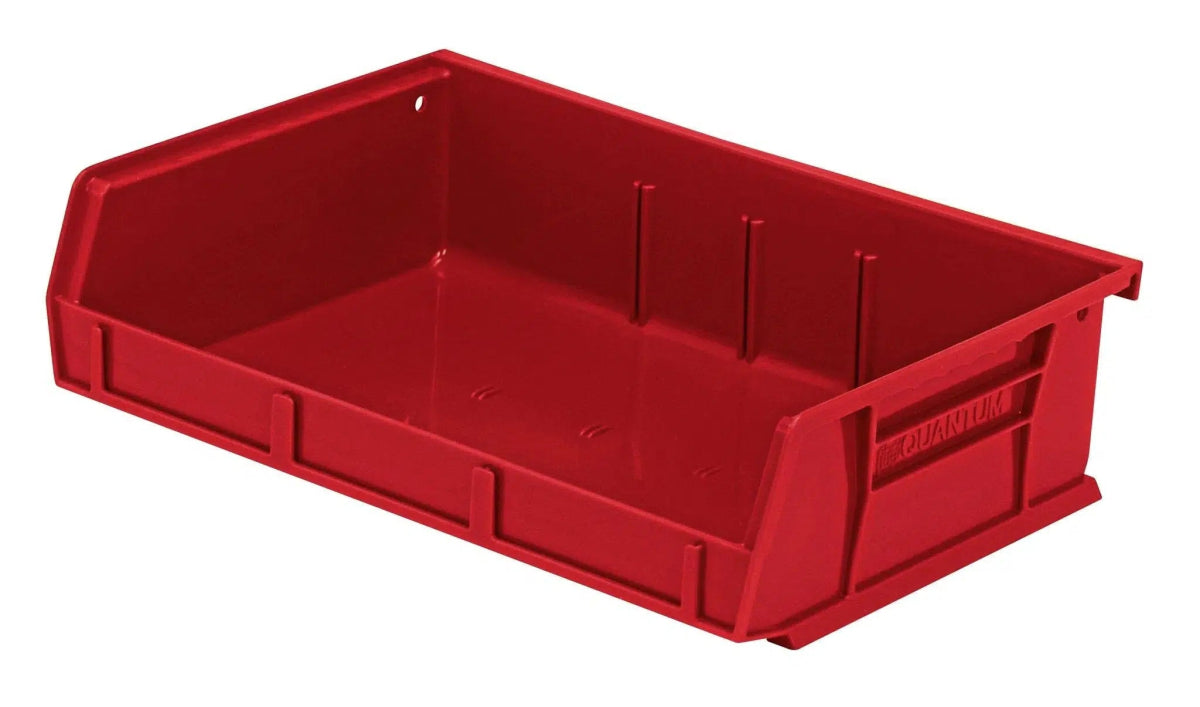 QUS236 | Carton of 8 - Industrial Storage Bins > Stackable Plastic Bins > Ultra Stack and Hang Bins - Industrial 4 Less