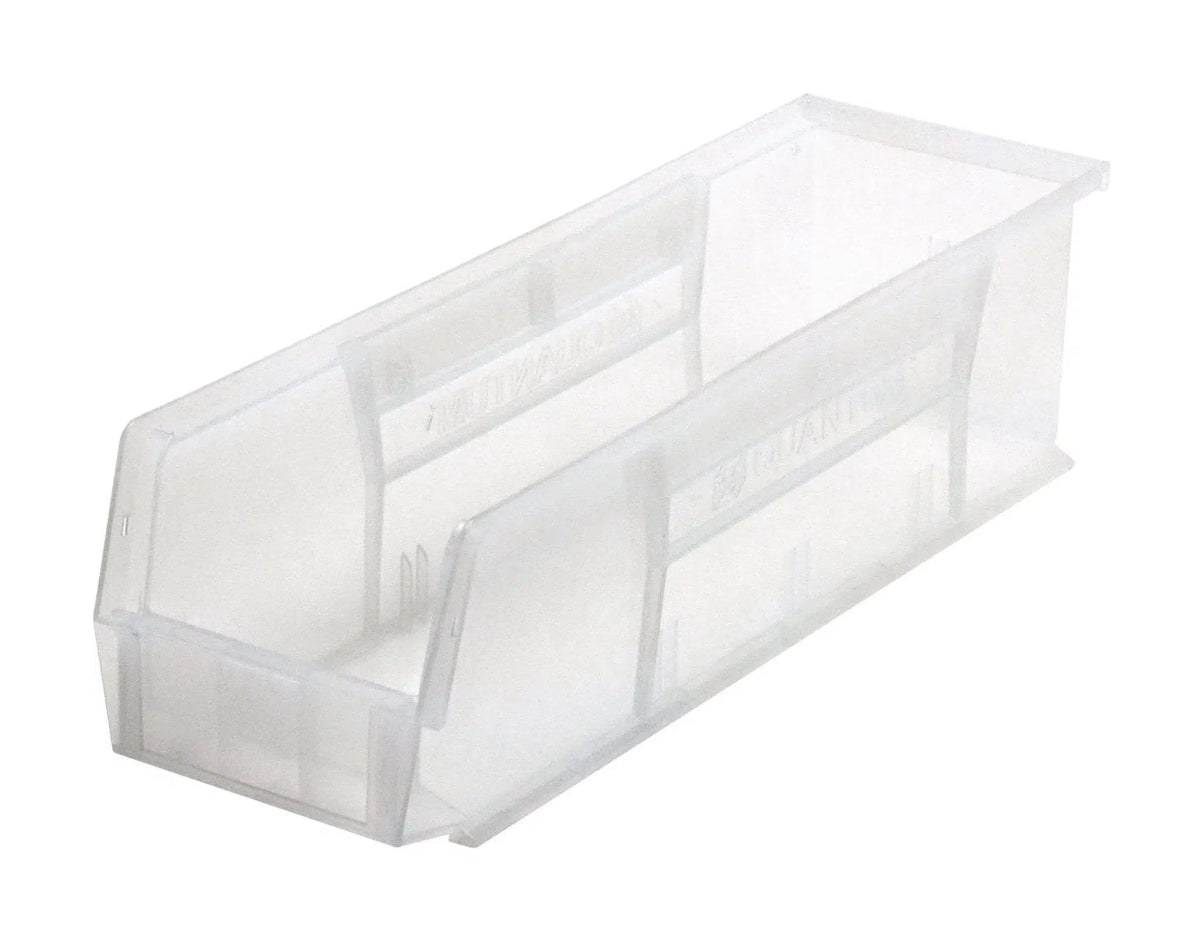 QUS238 | Carton of 12 - Industrial Storage Bins > Stackable Plastic Bins > Ultra Stack and Hang Bins - Industrial 4 Less