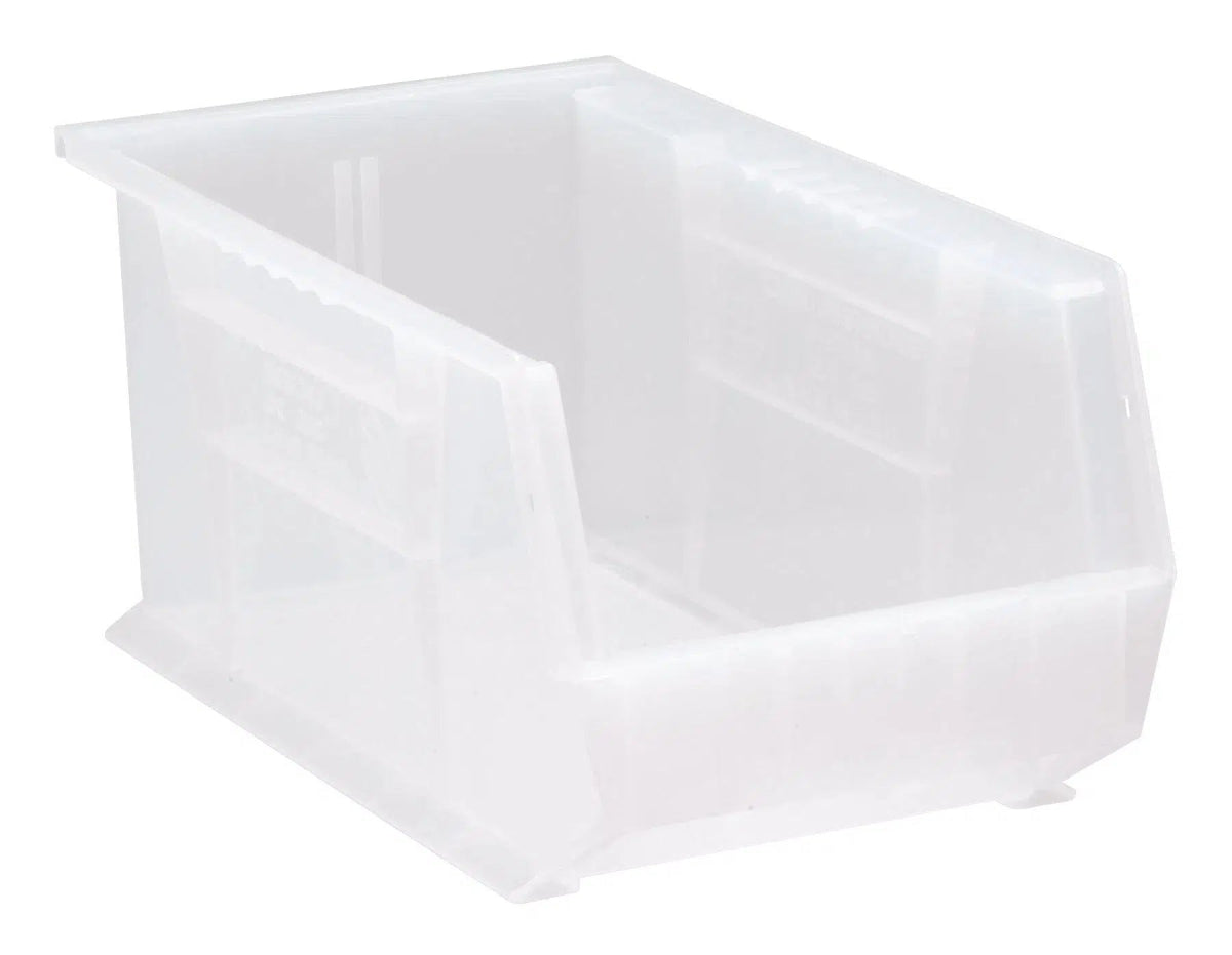 QUS240 | Carton of 12 - Industrial Storage Bins > Stackable Plastic Bins > Ultra Stack and Hang Bins - Industrial 4 Less