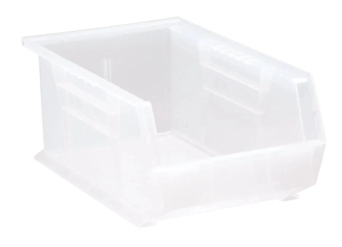 QUS241 | Carton of 12 - Industrial Storage Bins > Stackable Plastic Bins > Ultra Stack and Hang Bins - Industrial 4 Less