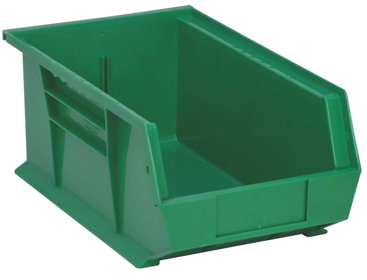 QUS241 | Carton of 12 - Industrial Storage Bins > Stackable Plastic Bins > Ultra Stack and Hang Bins - Industrial 4 Less